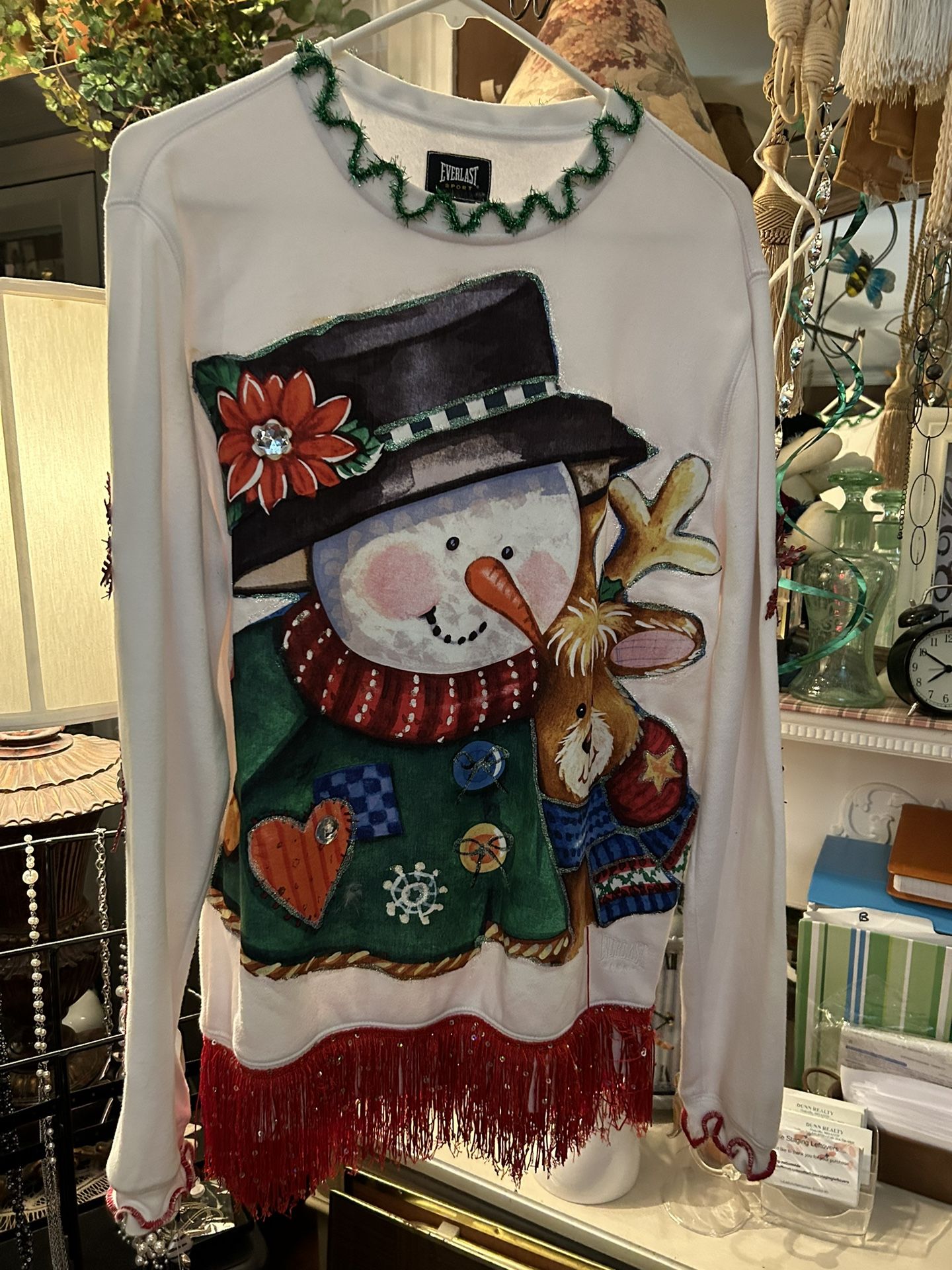 Ladies Small Holiday Sweater 