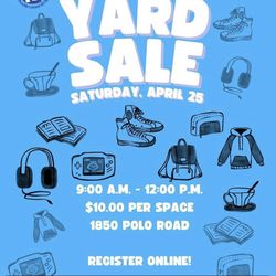 Yard Sale 4/25/26