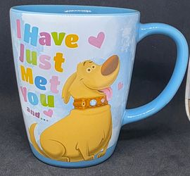 Disney Pixar Up Dug 'I Have Just Met You' Mug