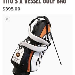 Vessel X Tito’s Golf Bag
