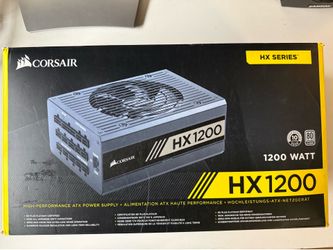 Corsair HX1200 80 Plus Platinum 1200W ATX Power Supply