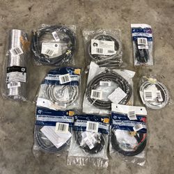 Appliance Parts Dryer Cords , Range Cords,washer Hoses,gas Dryer Kits,dishwasher Cords And More All Brand New Asking $5 Each For 10 Or More