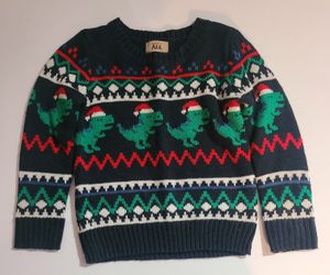 Kids Rex Christmas Sweater Size 3T- Maximus Rex