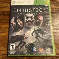 Injustice Xbox 360 Game 