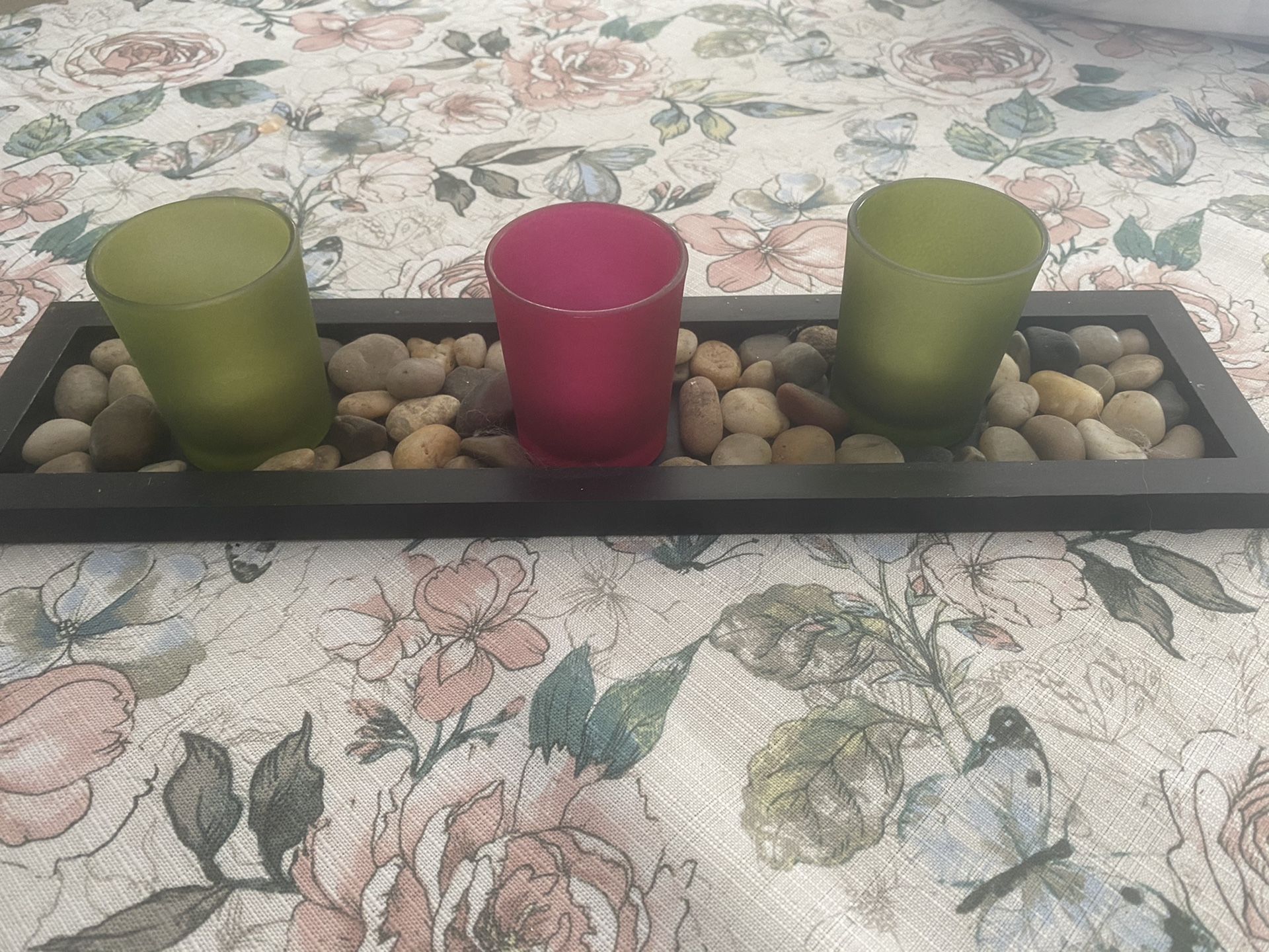 Table decor with candles