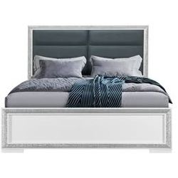 Silver Queen Bed