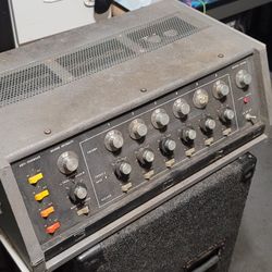 Vintage Shure Vocal Master VA-300C Control Console PA Head Microphone Mixer