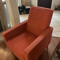 ***Red Chair*** Fully Reclines. Very Light