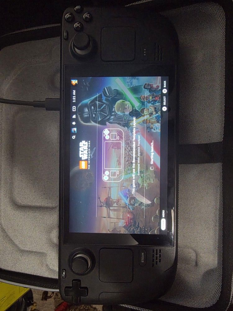 Steam Deck LCD 512gb w/ carrying Case And Extra 1tb Micro SD Card