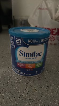 Similac advanced cans