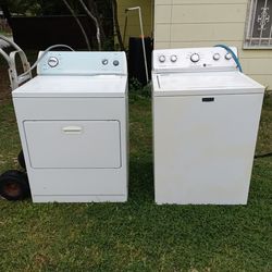 Whaser and dryier 100 each