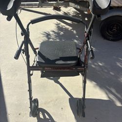 Medical Walker With Brakes 