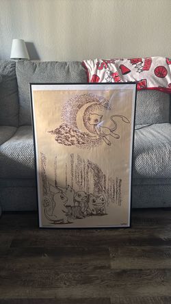 Framed Pokémon Art Print Poster
