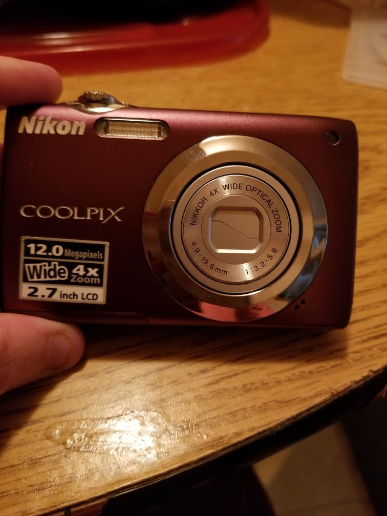 Purple Nikon CoolPix