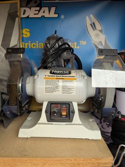 8" Norse Variable Speed Bench Grinder