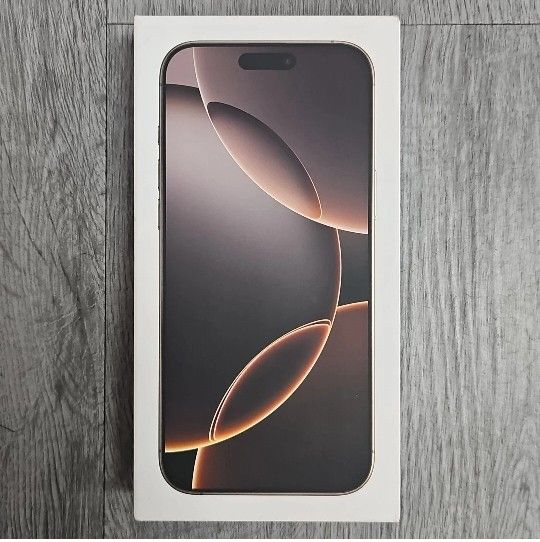 Unlocked iPhone 16 Pro Max New