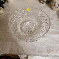 Large Crystal Bowl