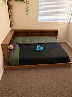 Full size ASHLEYS floor bed