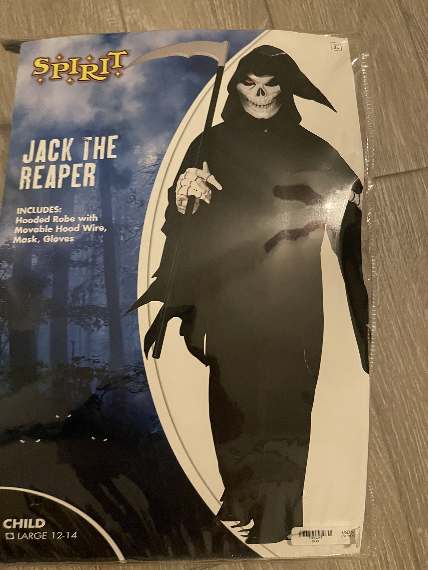 Halloween - Jack The Reaper- Child Lg