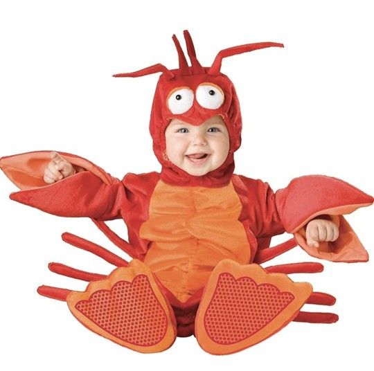 Lobster Halloween Costume For Baby, Infant, Toddler, Child, Kid