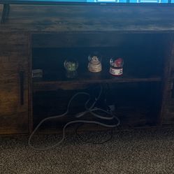 58” Novilla Barn Door TV Console – Fits TVs up to 65”