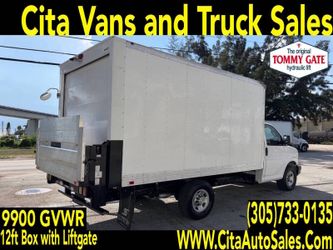 2021 CHEVROLET EXPRESS 3500 12 FT BOX TRUCK WITH LIFTGATE