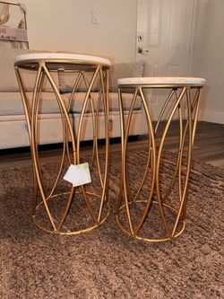 Marble End tables