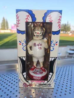 Last one available, 2026 Quakes tremor mascot ,one side box the box is a lil rough