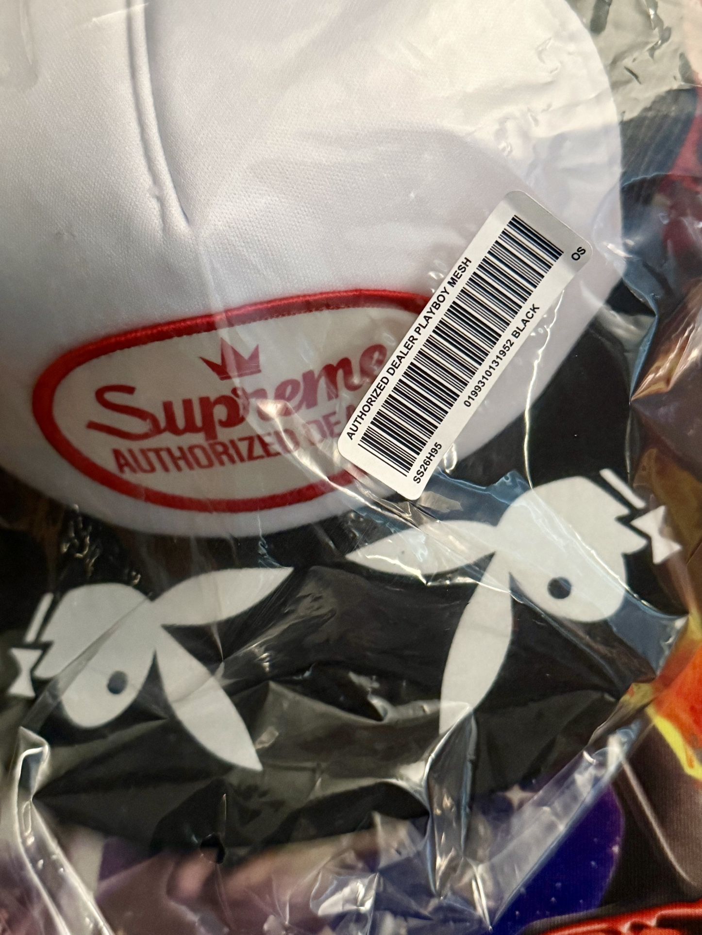 Supreme Playboy Mesh Back 5-Panel Black