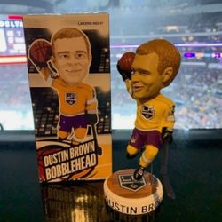 Los Angeles Kings Lakers Night Dustin Brown Bobblehead
