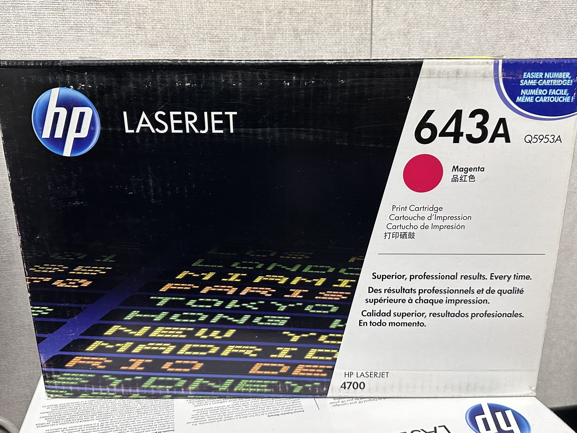 HP Laserjet 643A Magenta Toner