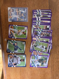 Topps And Panini Inserts And Refractors
