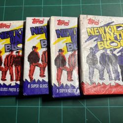 New Kids On The Block Trading Cards
