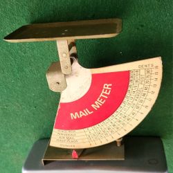 Vintage Post Office Meter Scale Pendulum Type Scale 1960s Works!