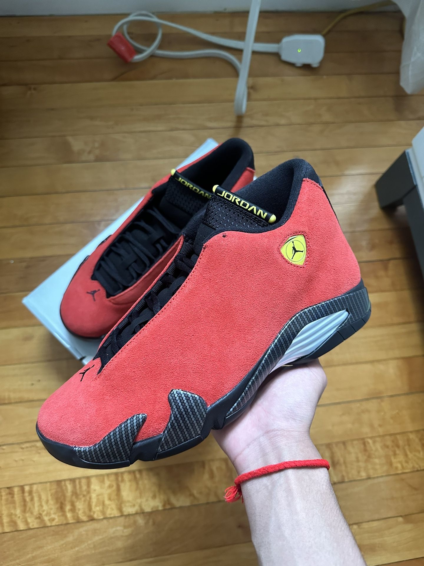 Size 10.5 - Jordan 14 Ferrari