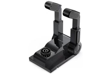 Shoe & Boot Dryer for Work Boots, Forced Air, 2-Hour Timer, Black
Telescopic Ports Reach Toe Boxes; 180° Rack Fits Sneakers, Gloves, Ski Gear, Cleats,