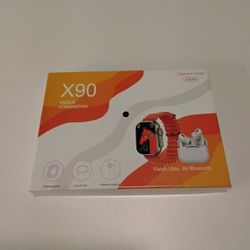 NEW X90 WATCH ULTRA W/ AIR BLUETOOTH 
