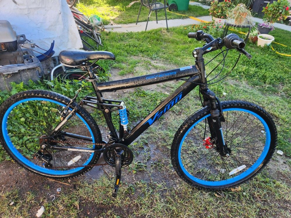 "26 Genesis Mountain Bike "Brakes Work Tires Hold Air Gears shift "