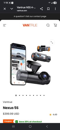 VanTrue N5 Dash Cam System