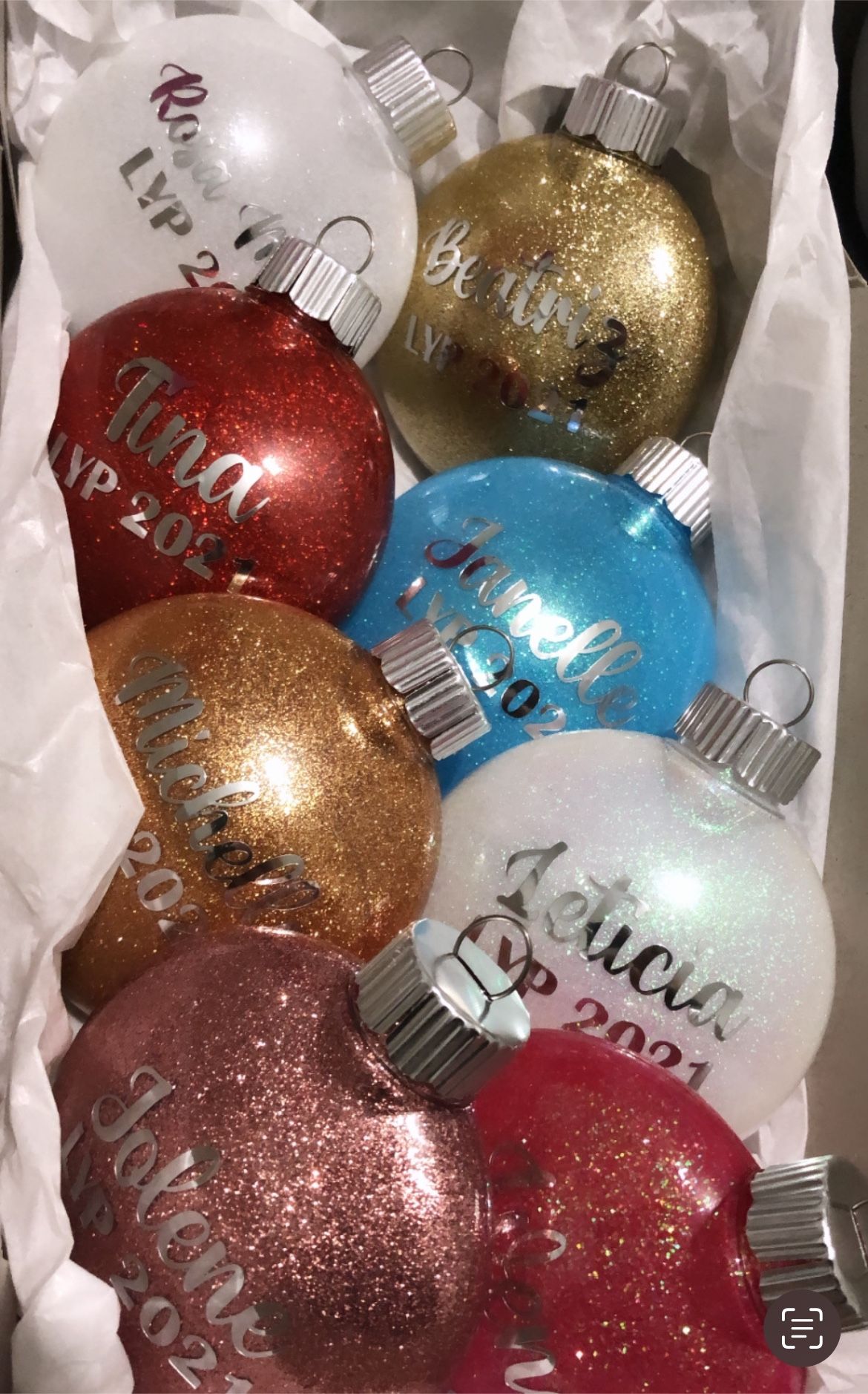 Custom Ornaments Christmas Family