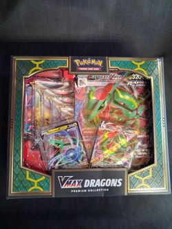 Pokemon vmax dragons premium collection