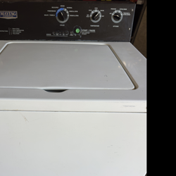 Maytag  , super  capacity commercial washer machine