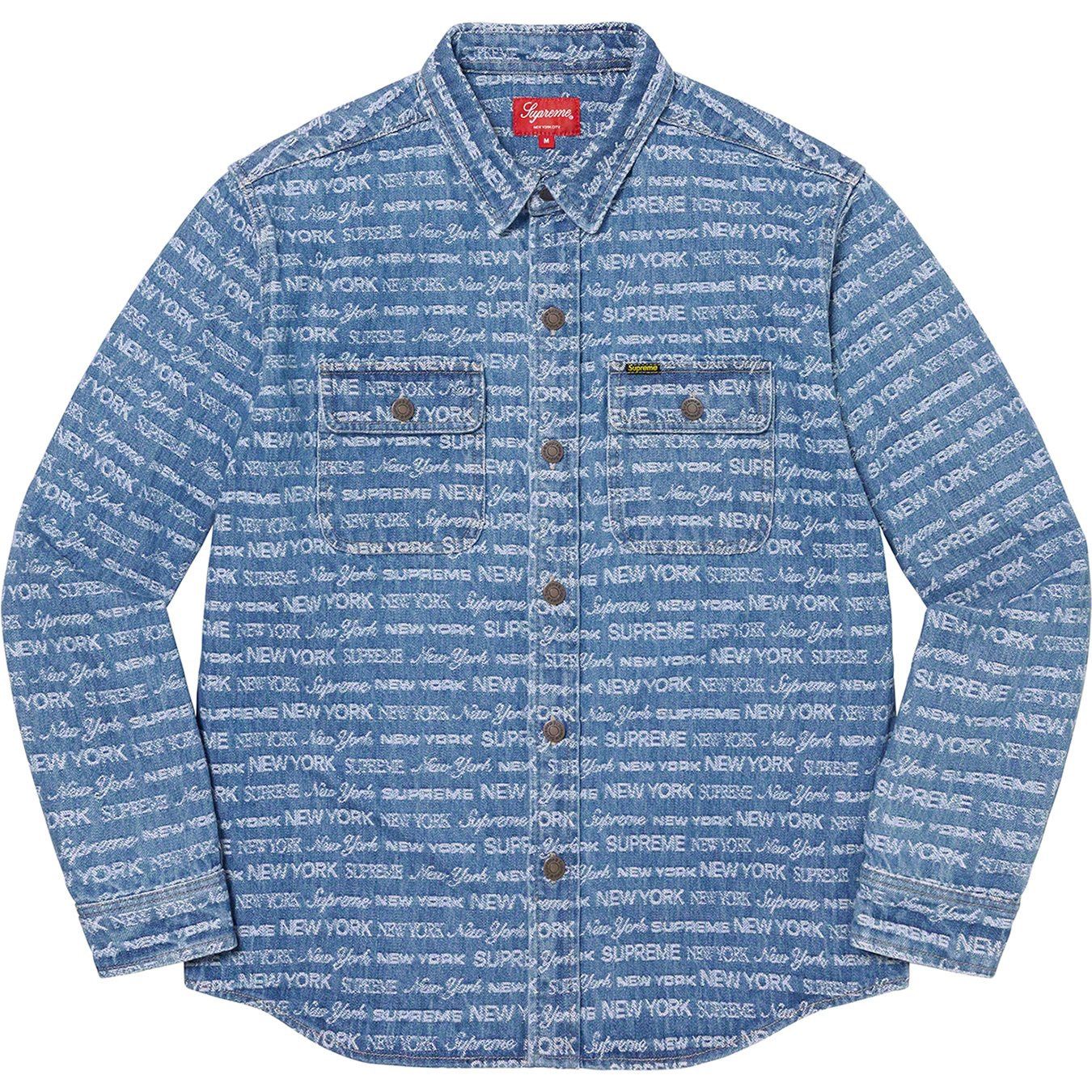 Supreme Jacquard Denim Shirt / Jacket