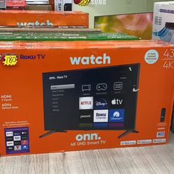 Roku Tv 4K UHD Smart Tv 43" Display 