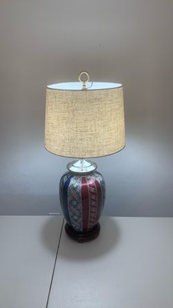 Table lamp and shade