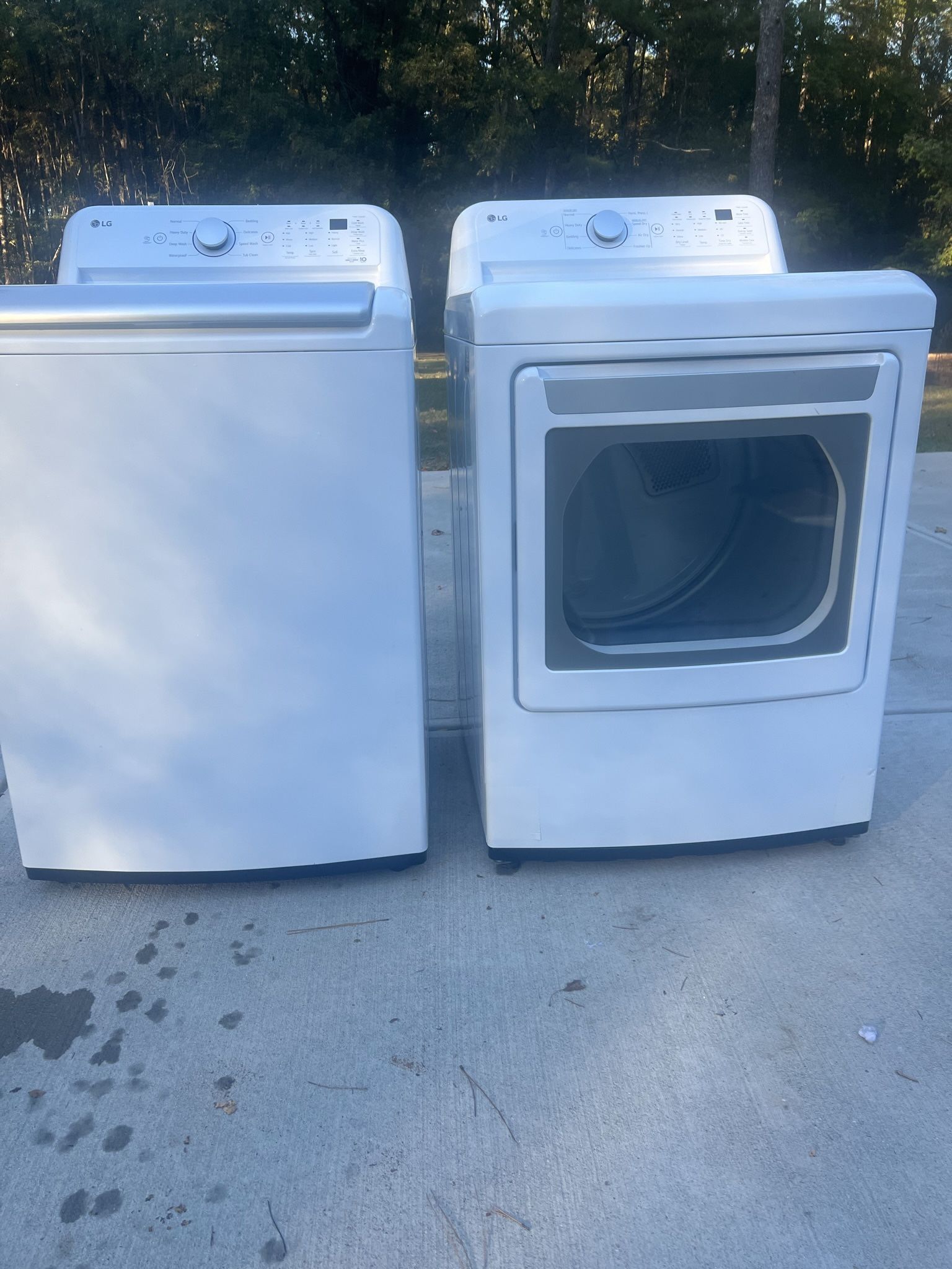 • LG Laundry Pair – Top Load Washing Machine + Front Load Dryer