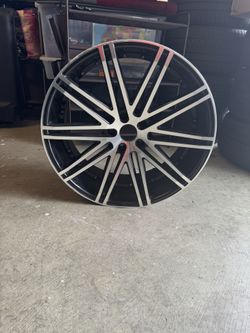 22” Rims W/ 3 Tires Included