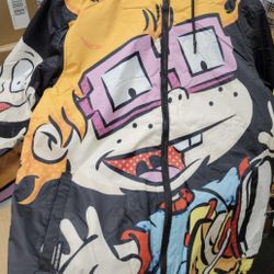 Mens Members Only Brand Windbreaker Jacket Large 