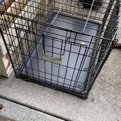 Dog  Double Door Fold In Crate 