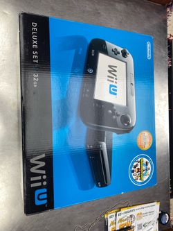 This Nintendo Wii U Deluxe Set is a 32GB